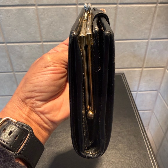 Fendi Pequin Striped Kisslock Wallet - Picture 6 of 14